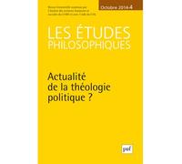 Études philosophiques 2014, n° 4