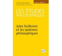 Les Études Philosophiques N° 1, Janvier 2015
