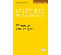 ETUDES PHILOSOPHIQUES 2024, N.4
