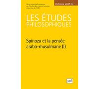 Etudes philosophiques 2025, n.4 - Collectif - Puf - broché - Revue