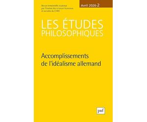 Etudes philosophiques 2026, N.2