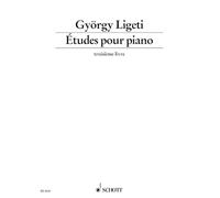 Partitions classique SCHOTT LIGETI GYORGY - ETUDES POUR PIANO - TROISIEME LIVRE Piano