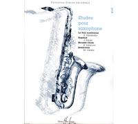 ETUDES POUR SAXOPHONE VOL 1