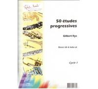 Etudes progressives (50) --- tuba (ou euphonium ou saxhorn)