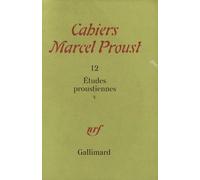 Etudes Proustienne - Tome 5