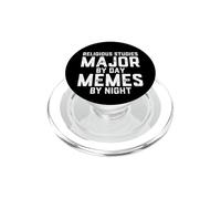 Études religieuses Major by Day Memes Night Theology Student PopSockets PopGrip pour MagSafe