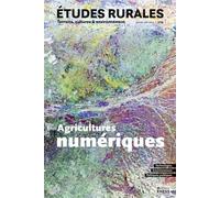 Études rurales n°209 - Agricultures numériques - Collectif - Ecole Des Hautes Etudes En Sciences Sociales - broché - Revue