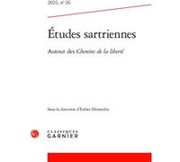 Études sartriennes Jean-François Louette (Direction), Juliette Simont (Direction), Vincent de Coorebyter (Direction)