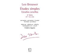 Études Simples - Estudios Sencillos (Série 4) / Recueil