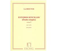 Etudes simples Volume 1 (Nos1-5) - Guitare