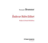 Études sur maître Eckhart