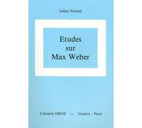 Études sur Max Weber