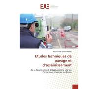 Etudes techniques de pavage et d'assainissement - Houedande Djimon Abadji - Universitaires Europeennes - broché - Etude