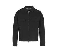 Études - Veste en Laine Noire à Fermeture Éclair - Homme - Vestes - Noir - Taille: S