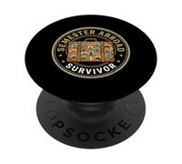 Étudiant en éducation Internationale Survivor Semester Abroad PopSockets PopGrip Adhésif