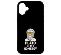 Étudiant en philosophie Existentiel Overthinking Cogito Ergo Sum Coque pour iPhone 16 Plus
