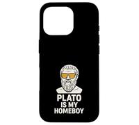 Étudiant en philosophie Existentiel Overthinking Cogito Ergo Sum Coque pour iPhone 16 Pro
