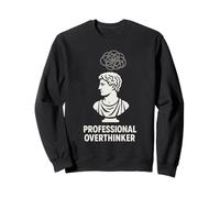 Étudiant en philosophie Existentiel Overthinking Cogito Ergo Sum Sweatshirt