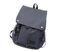 Étudiant Polyvalent PU À Résistant À L'eau Volet Top Trawstring Daypack Book Baber Pour D'études Essentiels Quotidien