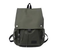 Étudiant Polyvalent PU À Résistant À L'eau Volet Top Trawstring Daypack Book Baber Pour D'études Essentiels Quotidien