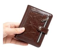 Étudiant Portable Journal de Poche Transparent | Journal de poche portable pour étudiant, classeur de décoration avec fenêtre transparente en forme de cœur, cuir PU, 3