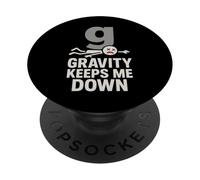 Étudiante en Physique Quantum Joke Schrödinger F = ma Nerd Gift PopSockets PopGrip Adhésif