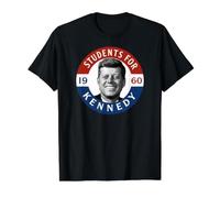 Étudiants pour Kennedy 1960 T-Shirt Graphique avec Valeur, Homme, Noir, L
