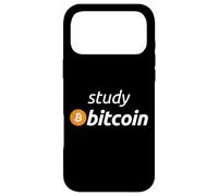 Étudier Bitcoin - Citation célèbre de Bitcoin Coque pour iPhone 17 Pro Max