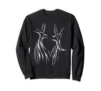 Étudier la Silhouette Blanche du mysticisme derviche Sweatshirt