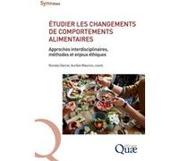 Etudier les changements de comportements alimentaires Nicolas Darcel (Auteur), Aurélie Maurice (Auteur)