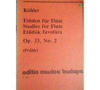 Etüden Für Flöte 2 Op. 33, No. 2 / Recueil