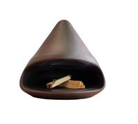 ETUELNOPT Brûleur d'encens en céramique, Porte-brûle-encens à Reflux en céramique 13x13x13cm