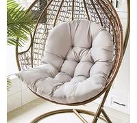 ETUELNOPT Chaises de Camping rembourrées, Oeuf Chaise hamac Coussin extérieur Pliant Longue à Bascule Panier Suspendu Multicolore(Red)
