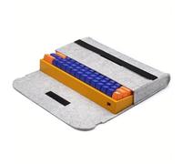 ETUELNOPT Étui de Rangement Portable, Étui à Clavier en Feutre for claviers mécaniques 60 87 108 Touches(104 108 Key 17.7in)