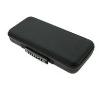 ETUELNOPT Étui de Rangement Portable, Étui for Clavier EVA, Sac de Voyage Rigide, dragonne, Fermeture éclair, Noir, 37x16,5x7cm
