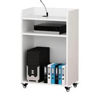 ETUELNOPT Lectern Portable, Support de pupitre Portable Blanc 100 cm. Formation Professeur Discours réception à l'église(White)