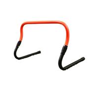 ETUELNOPT Les Obstacles de Formation, Agility Haies 2 pcs Multicolore Pliable Amovible Hauteur Réglable(Red with Black)