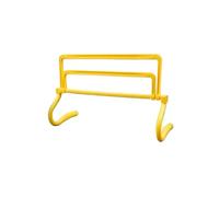 ETUELNOPT Les Obstacles de Formation, Agility Hurdles Lot de 6 Supports d'obstacles Football Pliables Multicolores à Hauteur réglable(Yellow)