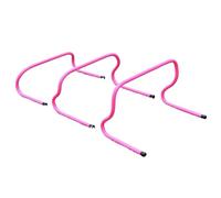 ETUELNOPT Les Obstacles de Formation, L'agilité haie 15cm Multicolore for l'entraînement extérieur de Vitesse Football(Pink 15cm)
