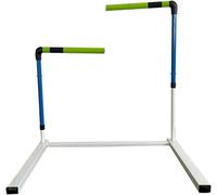 ETUELNOPT Les Obstacles de Formation, Le Champ d'athlétisme réglable en métal Bloque la Barre rotative 180 SpeedAgility Multicolore MultiHeight