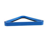 ETUELNOPT Racks pour Boules de Billard, Support à Boules de Billard Triangle en Plastique Bleu 33x30x3cm for