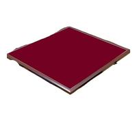 ETUELNOPT Tapis de Table de mah-Jong Pliable, Nappe carrée for Tapis de Mahjong, Main WA. Pad .-Slip Home Tissu Multicolore Multi Tailles(Rose Red,RUBBER-110 * 110CM)