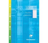 Etui 100 feuillets mobiles Clairefontaine Metric format A4 21 x 29,7 cm grands carreaux