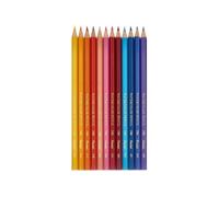 ETUI 12 CRAYONS AQUA ARTS