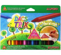 Etui 12 Crayons Triangulaires Dacstrix Dacs Da000125