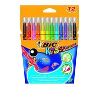 BIC Kids Feutres de coloriage Kid Couleur 12 feutres