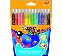 Etui 12 Feutres pointe moyenne Bic Kids Couleur G