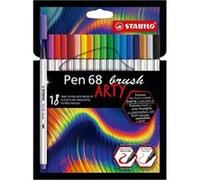 STABILO Étui Pen 68 Brush Arty – 18 stylos