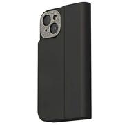 Étui 3-En-1 En Cuir Pour Iphone 15 Overture Magsafe Portefeuille Et Support Moshi Noir