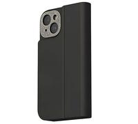 Étui 3-en-1 en Cuir pour iPhone 15 Overture MagSafe Portefeuille et Support Noir